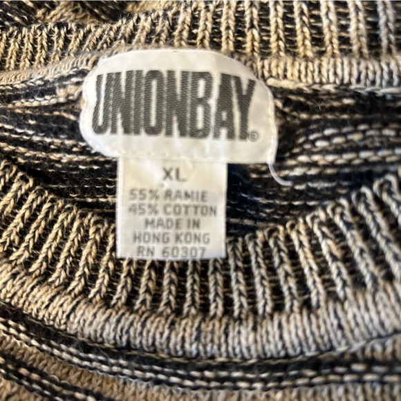 Vintage Sweater Oversized Slouchy Textured Long Sleeve Grandpa Sweater - Picture 9 of 10